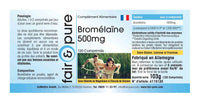 fair & pure Fair & Pure® - Bromelain 500mg - Vegan - 120 Tablets