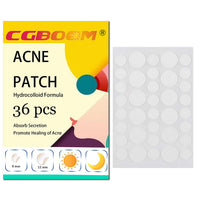 CGBOOM 360PCS Acne Pimple Master Patches,Salicylic Acid and Niacinamide, Spot & Blemish Treatment Stickers Invisible Hydrocolloid Patches, 2 Sizes （8mm, 12mm）
