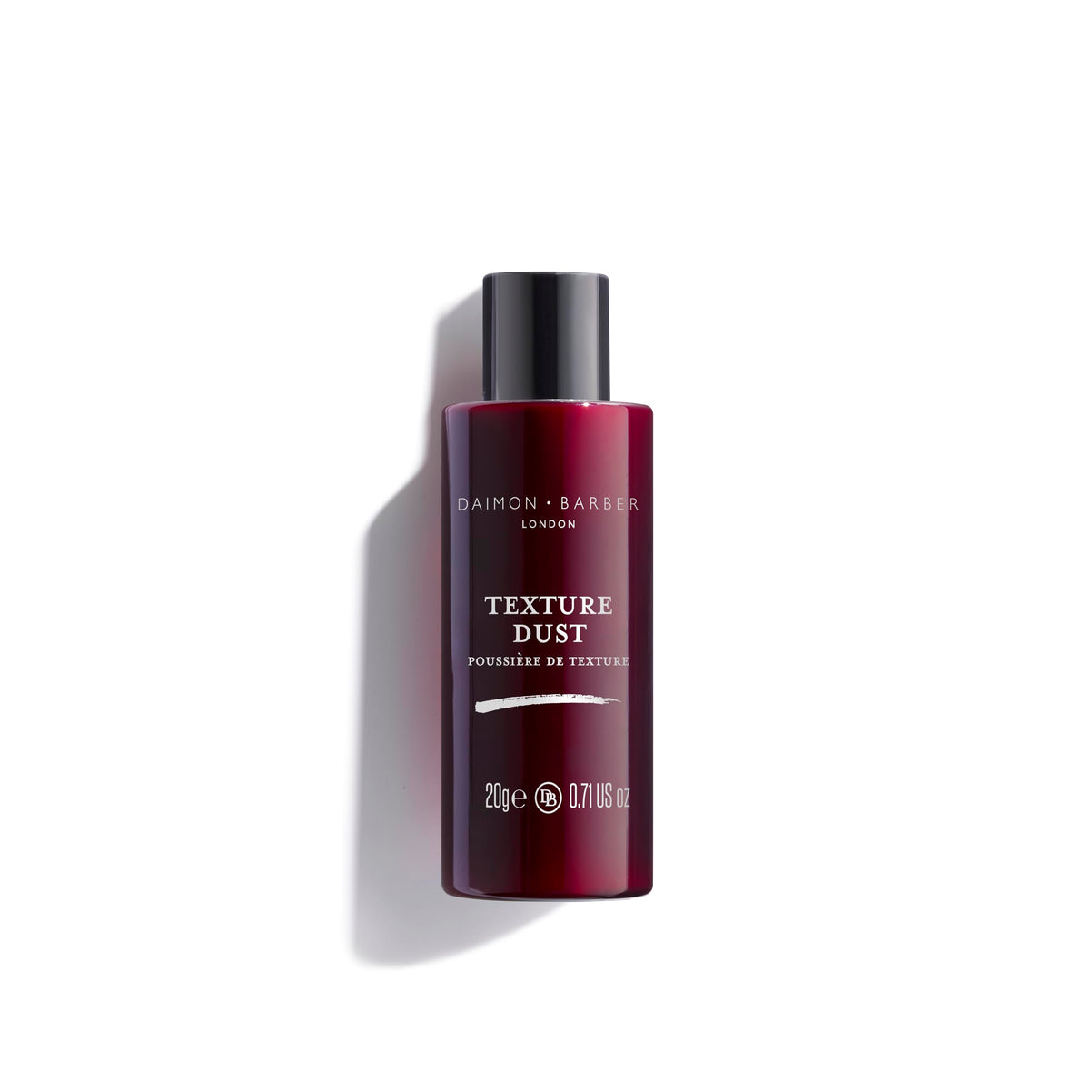 Daimon Barber Matte Texture Dust, Mens Hair Styling Powder for A Natural Matte Finish With Added Volume and Texture, Ideal for Fine Thinning Hair 20g