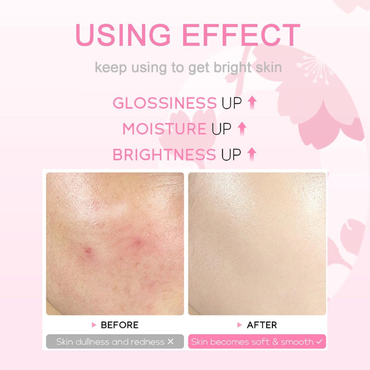 Skincare Gifts For Teenage Girls,Cherry Blossom Skin Care Sets & Kits,Pamper Sets For Women Gifts, Facial kit with Cleanser, Face Serum, Face Cream,Toner,Eye Cream,Mask (7PCS Sakura)