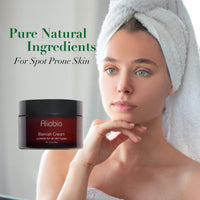 Acne Spot Treatment Cream Aliobio for Acne Scar Pimple Cream for Face & Back Acne Anti-Blemish Care 60g, yellow