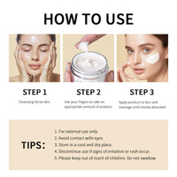 DMQ Hydrogel Cream For Women, Brightening Face Care Cream, Moisturizing Facial Repair Cream, Dry Skin Nourishing Lotion, Lightweight Non-Greasy Hydrogel Moisturizer For Adults, Day And Night