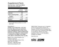 Science in Sport Science In Sport GO Isotonic Energy Gels, Running Gels with 22 g Carbohydrates, Low Sugar, Blackcurrant Flavour, 60 ml Per Serving (6 Pack)