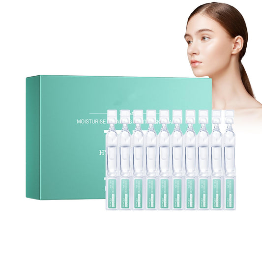 ISBEAUSOLS Hyaluronic Acid Serum 30PCS-Hyaluronic Acid Serum For Face-Anti-Aging for Dry & Sensitive Skin-S-erum Face Skincare for a Rejuvenated Skin-Facial S-erum For Women-Provides Long-Lasting Hydration