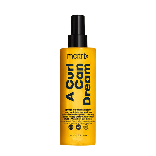 Matrix A Curl Can Dream For Waves Leave-In Treatment, Anti-Frizz and Heat Protection, Weightless Definition, 250ml