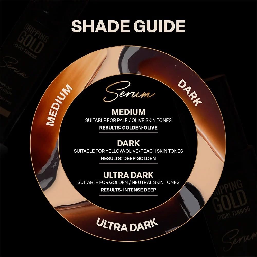 Dripping Gold Luxury Tanning Serum (Dark)
