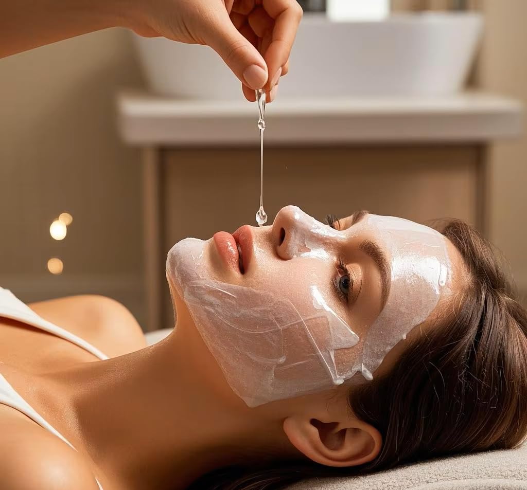 Lauristic Bio Collagen Real Deep Mask, Hydrating Overnight Hydrogel Mask, 34g (4 Pack)