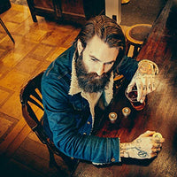 CAPTAIN FAWCETT Captain Fawcett Ricki Hall’s Booze & Baccy Moustache Wax 15ml – Firm Hold Moustache Styling Wax for Men – Whiskey, Honey & Tobacco Scented Grooming Wax for a Classic Finish