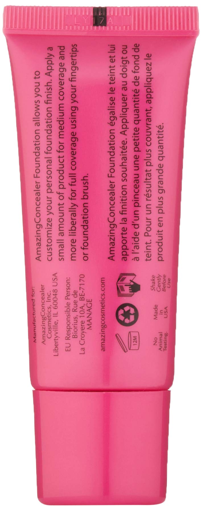 AmazingCosmetics AMAZING COSMETICS AmazingConcealer Foundation, Fair 35 ml