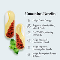 Wellbeing Nutrition Slow | Multivitamin for Her | 100% RDA of 22 Essential Vitamins & Minerals | Astaxanthin & Cranberry in Vegan Omega Oil | Energy, Immunity, Skin & Hair, PMS Support (60 Capsules)