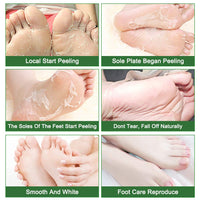 IDUCEN Foot Mask 2 Pack, (Tea Tree) Foot Peel Mask Callus Remover, Exfoliating Peeling Calluses Dead Skin, Callus Remover Foot Mask, Baby Soft Smooth Touch Feet-Men Women Exfoliating Foot Mask