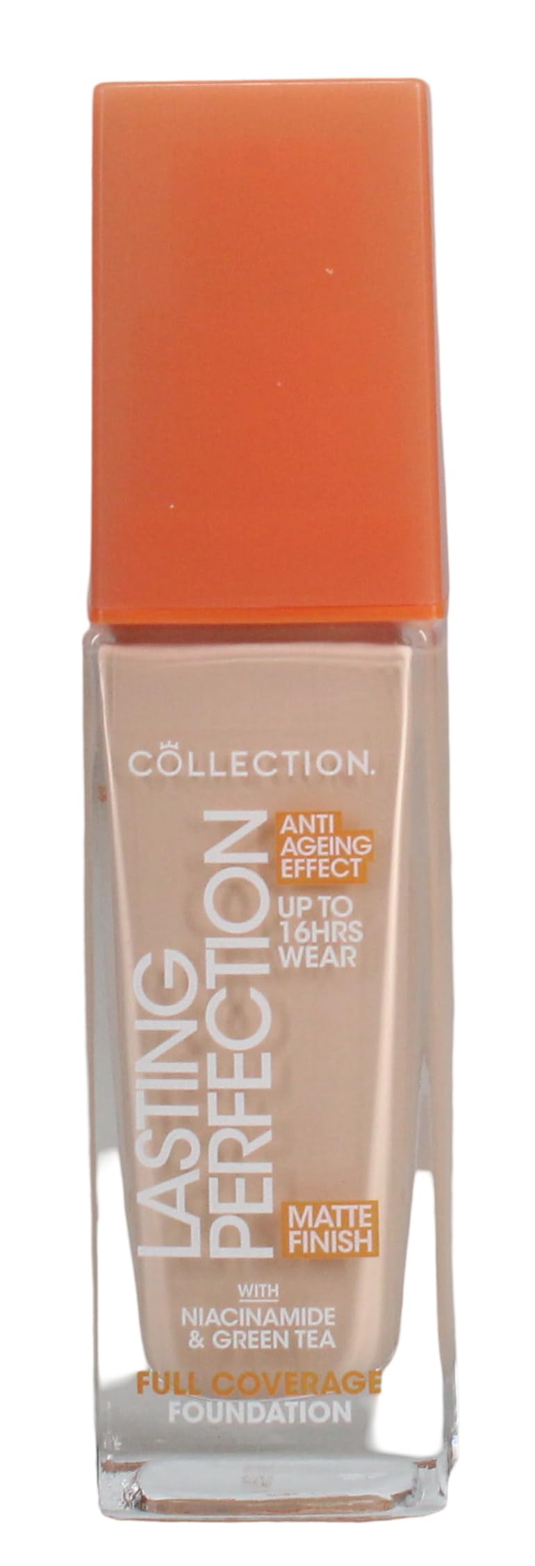 Collection Cosmetics Lasting Perfection Matte Foundation, Full Coverage, Anti-Ageing Effect, 9N Vanilla Neutral 27ml