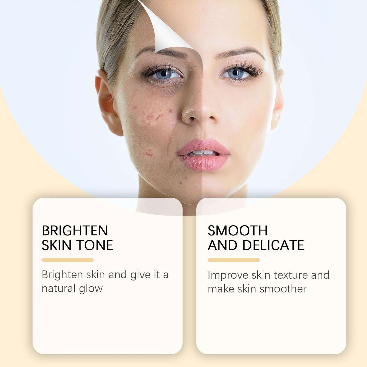 Lomeya Korean Rice and Honey Clay Mask for Glass Skin, Hydration and Deep Cleansing, Perfects Skin Tone and Brightens, Ideal Face Mask for Skincare