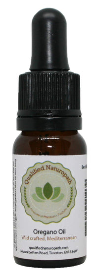 Qualified Naturopath - Professional Practitioner Products Oregano Oil - Oil of Oregano (Min. 80% Carvacrol) - 10ml with Glass Pipette x1