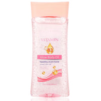 Vitamin B3 Body Oil Gel – Essential Oils for Skin – Glow Body Oil for Women – Massage Oil for Back & Gua Sha – Hydrating, Brightening & Smoothing Skin Care for Dry Skin 200ml