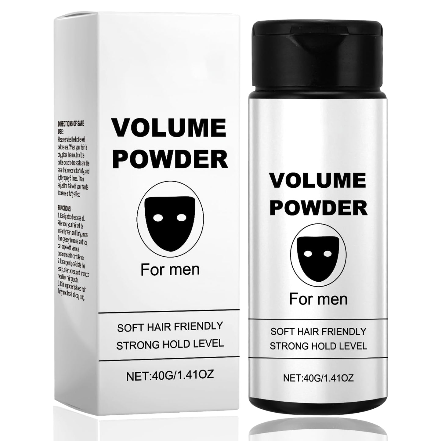 AmiCera Volume Powder for Men,Texture Powder, Hair Styling Powder Men, Instantly Adds Texture & Volume, Mens Volumising Hair Products, Long-lasting Strong Hold Fluffy, for All Hair Types,40g