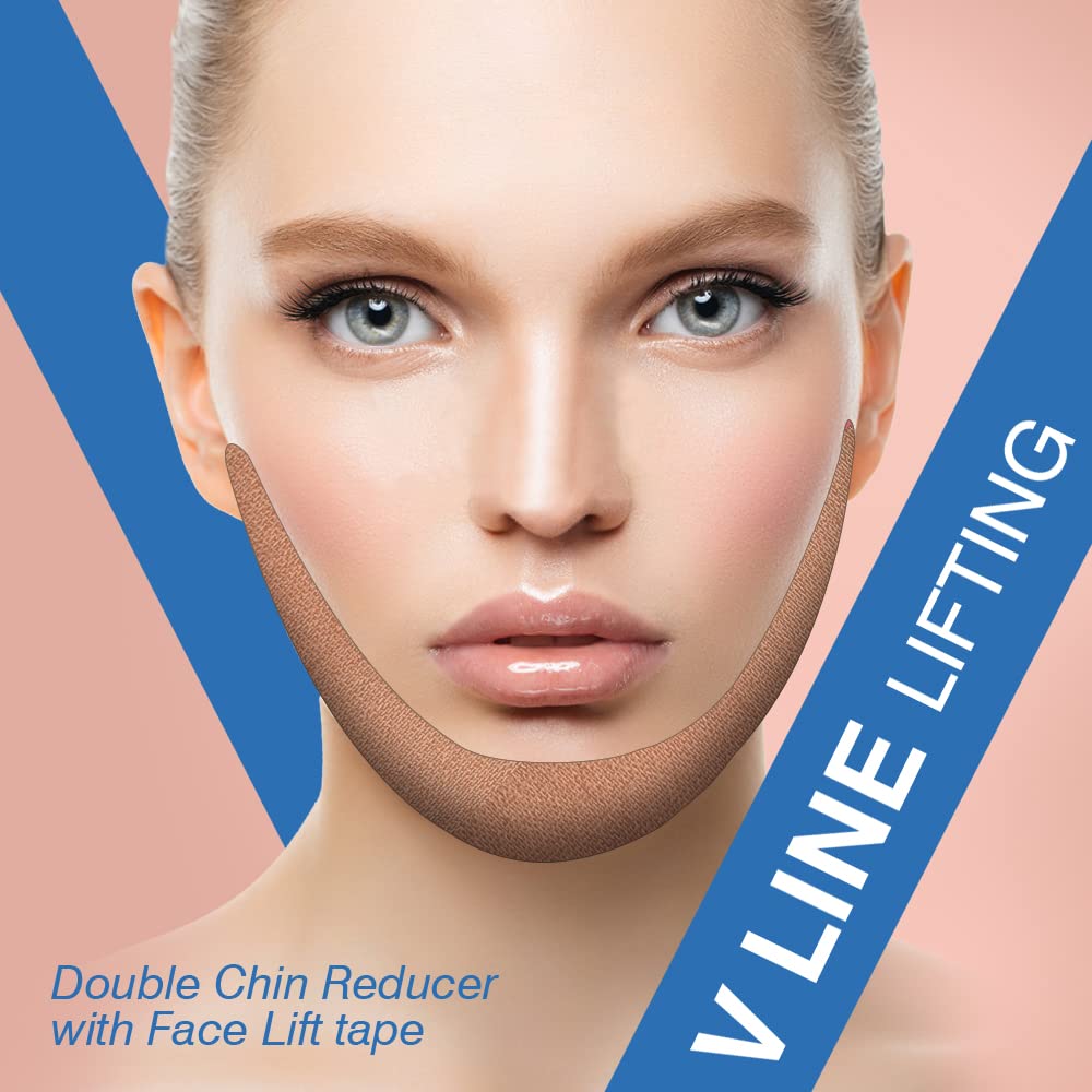 Sfuchin Facial Patches - Wrinkle Patch - Wrinkle Tape - Face Lifting Tape - Non-invasive wrinkle remover - Multifunctional High Elasticity Wrinkle Forehead Eyes Face Neck Lips Wrinkle Treatment - 2.5CM*1000CM