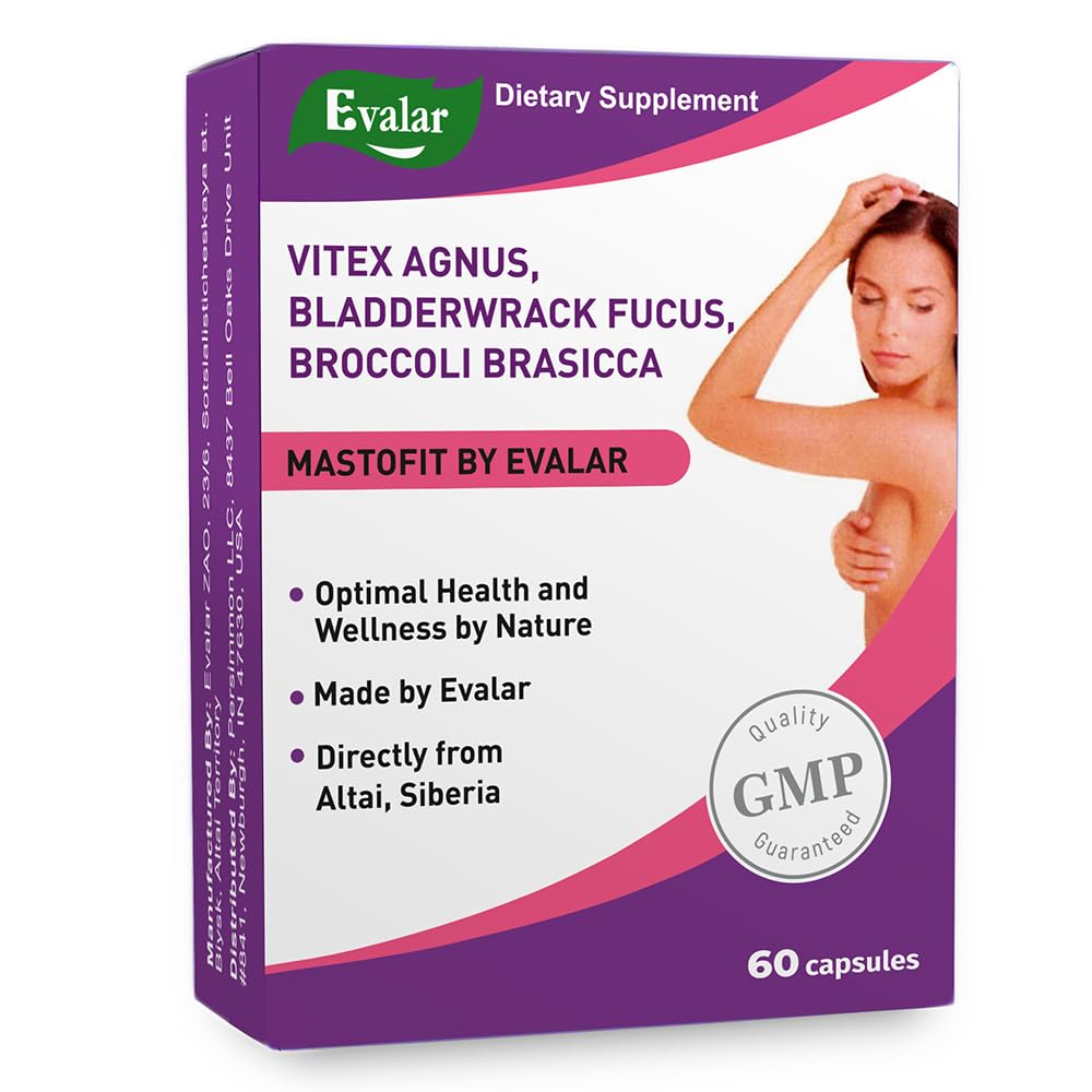 Evalar Vitex Chaste Tree Bladderwrack Fucus Extract Mastofit Herb 100 Tab