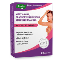 Evalar Vitex Chaste Tree Bladderwrack Fucus Extract Mastofit Herb 100 Tab