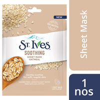 ST. Ives St Ives Sheet Mask 23ml Soothing Oatmeal, Clear
