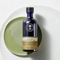 Neal's Yard Remedies Aromatic Massage Oil, Balance & Relax Your Mind, Scented Body Oil, With Almond & Sunflower Oil, 100ml