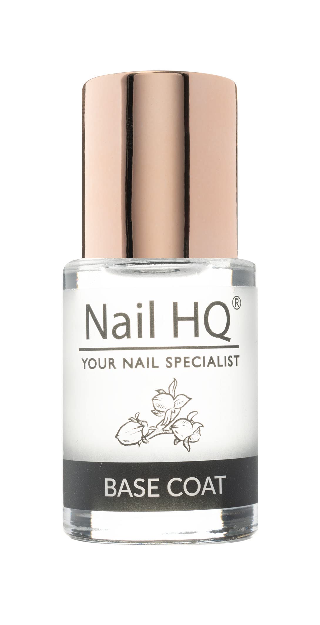 NAIL HQ Base Coat, Clear, 10 ml
