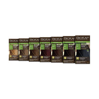 BIOKAP BioKap Natural Light Chestnut 5.0 Rapid Hair Dye 135 ml - works in just 10 mins, permanent, vegan & natural nourishing formula suitable for sensitive skin