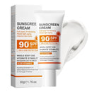 Cureluxe Sunscreen SPF 90 - PA++++ Sun Cream SPF 90 - Ultra Hight UV Protetion Face Sunscreen - Waterproof Sun Cream Against UVA & UVB - Sun Lotion Face Moisturiser For Daily Use, Travel