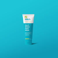 Witch Don't Stress Face Mask, with witch Hazel, minimizes pores, calms redness with Kaolin Clay, fragrance free, 75ml