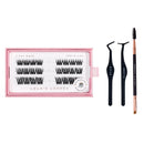 Lola's Lashes Pre-glued Lashes | Bold Definition 3 Row Starter Kit | Pre-Glued Lashes | Easy Application | Application Tools Included | 5-10 Days Wear & Waterproof | 10-14mm