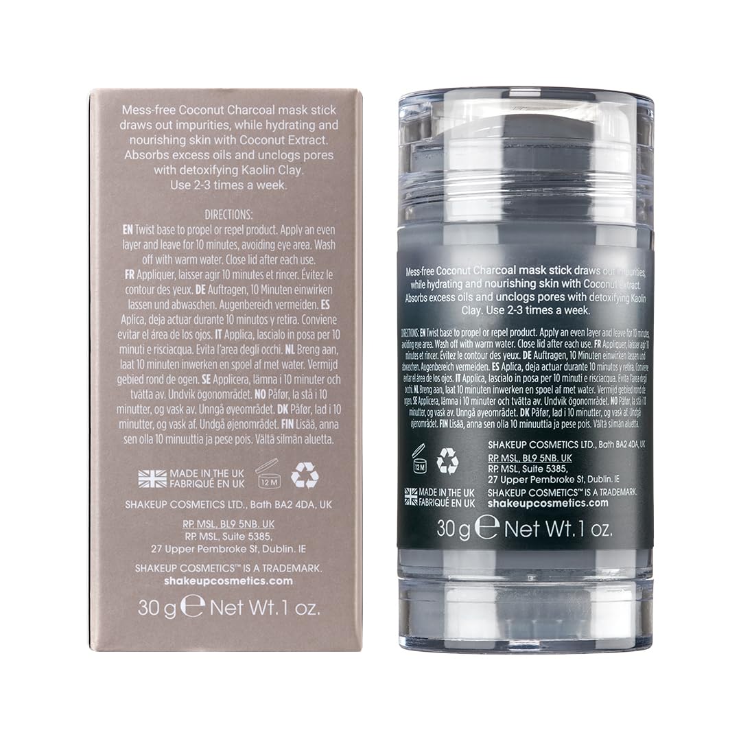 Shakeup Cosmetics You Do The Mask, Men's Activated Charcoal Clay Mask - 35g