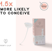 FERTILILY Bundle Conception Cup & 50ml Conception Gel Fertility Kit for Pregnancy - Trying to Conceive - Natural & Hormone Free. Clinically Proven to Increase Chances of Conception by +48%!