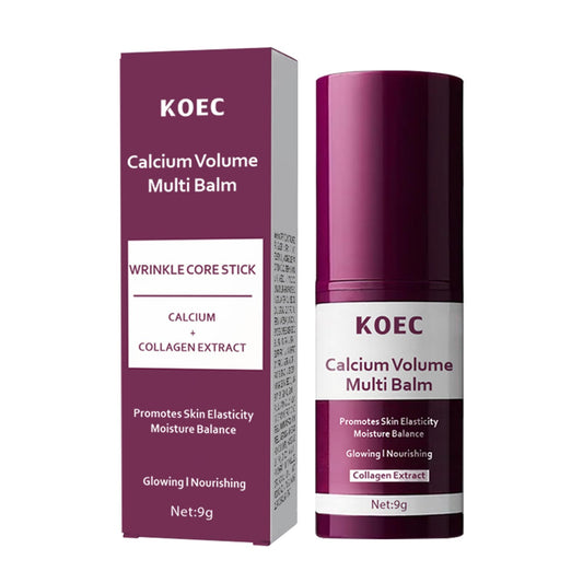 TMYIOYC Angel Silk Cemenrete Calcium Multi Balm Stick, Calcium Volume Multi Balm, Wrinkle Core Stick | Anti-aging, Sagging, Wrinkles | Collagen Moisturing | Korean Cosmetics Suitable for Lip, Eyes, Neck, Face