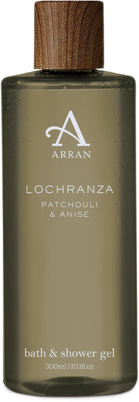 Arran Sense of Scotland Arran Lochranza Luxury Bath & Shower Gel with Patchouli & Anise (300ml)