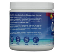 Generic Calm Magnesium Drink Mix Raspberry Lemon Flavor, Vegan 227g