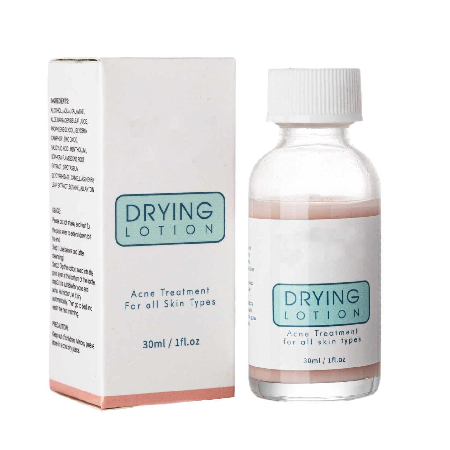 KAYZON Anti Acne Serum - Drying Lotion for Acne, Anti Acne Face Serum Dry Out Blemishes & Pimple Reduce Redness Acnecide Face Lotion for Teenage Girl Women Men Skin Care