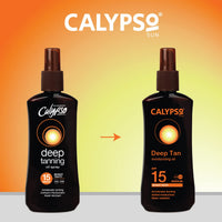 Calypso Monoi Tahiti Bronzing Tanning Oil SPF15
