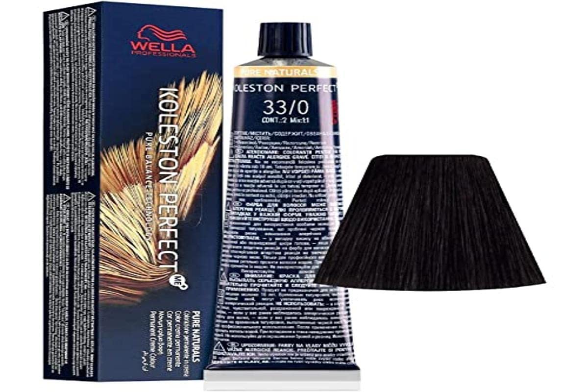 WELLA 33/0 Dark Brown Intensive Wella Koleston Perfect Me+ Pure Naturals 60ml