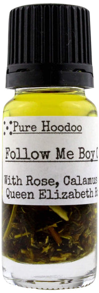 Pure Hoodoo | Follow Me Boy Oil 10ml - Used in Spells to Attract or Dominate a Lover