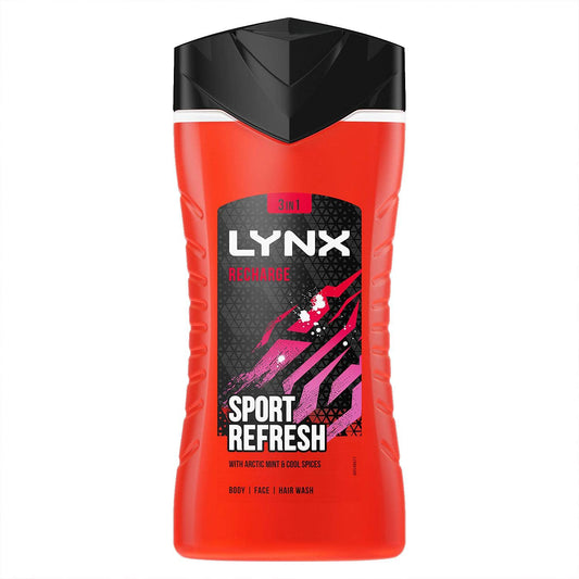 Lynx Shower Gel Recharge, 225ml