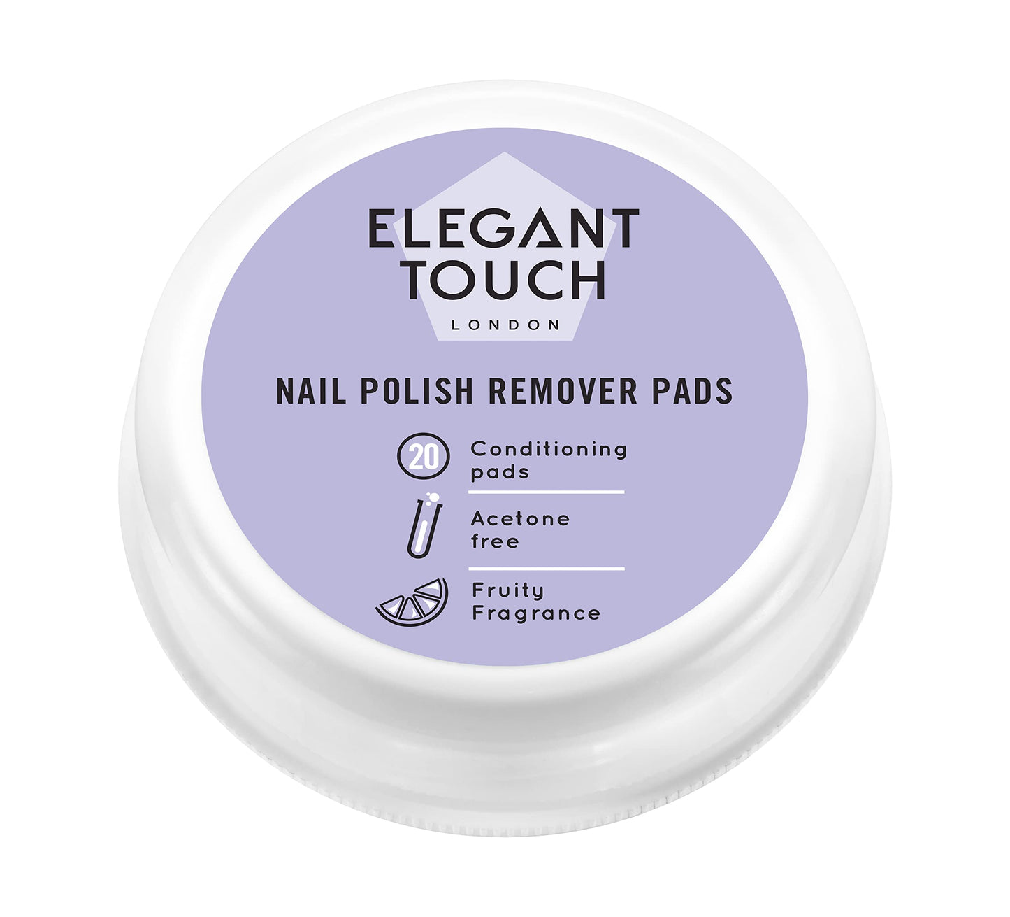 Elegant Touch NPR Remover Pads in Pot
