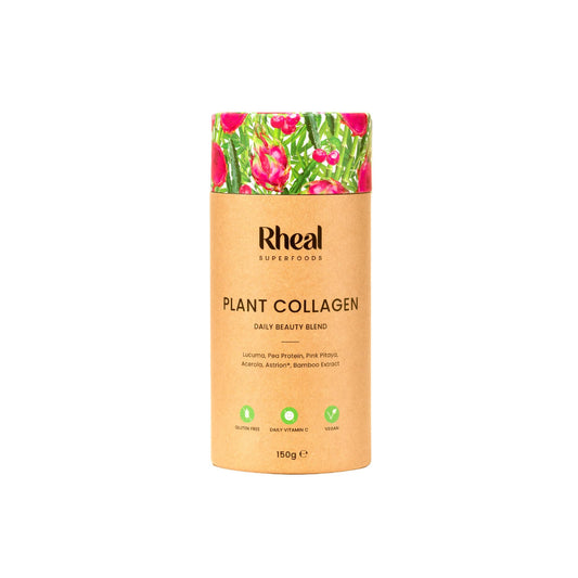 Rheal Plant Collagen 150g | 30 Servings | Increase Collagen Production for Healthier, Younger Looking Skin | Daily Source of Vitamin C | Clinically proven benefits with Astrion | Certified B Corp