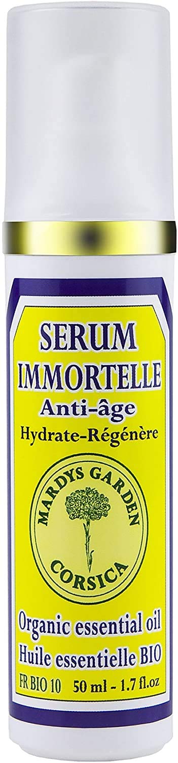 MARDYS GARDEN Immortelle Face Cream 50ml. Rejuvinating. Made from Precious Organic Flowers and Essentials Oils. Serum for Day. Hydrates & Revives