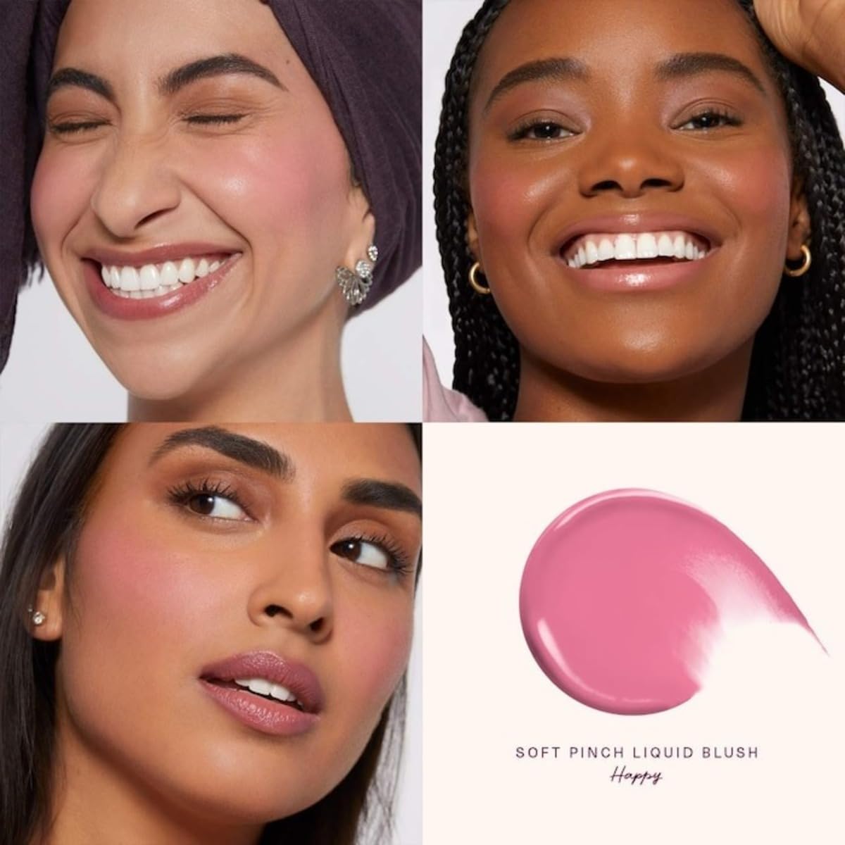 Rare Beauty Mini Soft Pinch Liquid Blush | 3.2ml | Happy