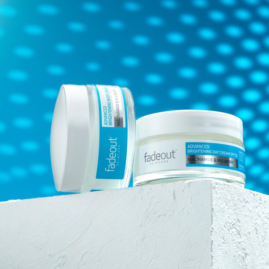 Fade Out Advanced Even Skin Tone Night Cream - Brightening Cream With Niacinamide, Hyaluronic Acid, Lactic Acid, and Rosehip Seed Oil - 50ml