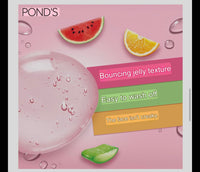 Pond's Dewy Bright Watermelon Jelly Facial Cleanser, 100g
