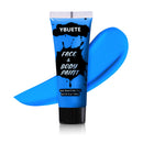 YBUETE Blue Face Body Paint, Professional Paint for Halloween Cosplay Costume Party, Full-coverage Multi-Color Cream Makeup Blendable Body Painting for Adults Halloween Cosplay SFX Makeup Paint
