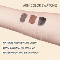 NatrLuxe Black Eyebrow & Eyelash Tint Kit – Long-Lasting 8-Week Color, Waterproof & Smudge-Proof. Mild Formula For Sensitive Skin. Instant Full Brows & Luscious Lashes. Easy Application, 14ml