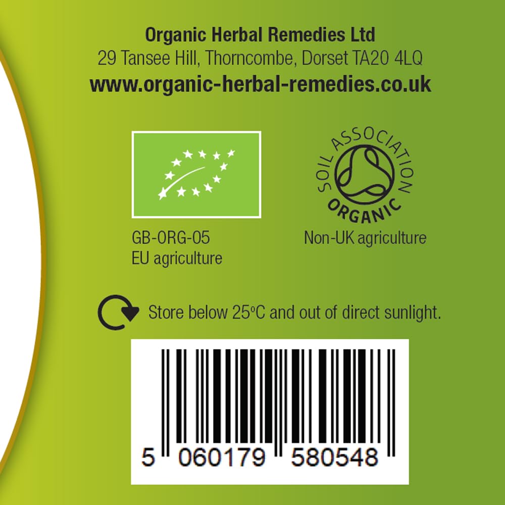 Organic Herbal Remedies Marshmallow Root Tincture, 100 ml