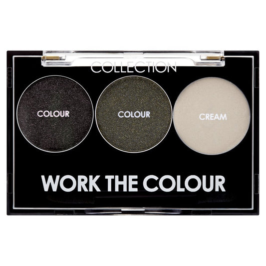 Collection Work The Colour Trio Eyeshadow Thunder storm 3g